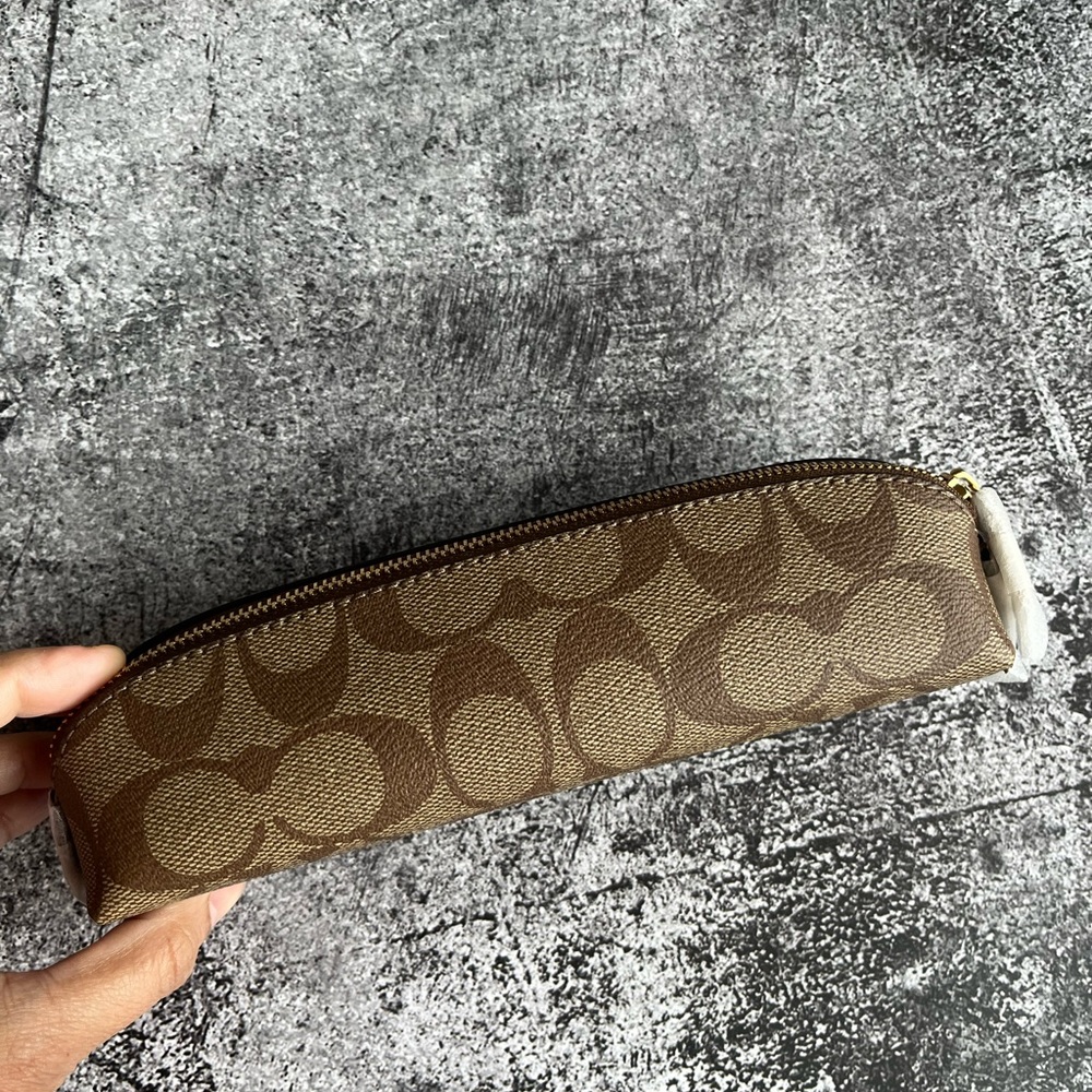 NWT Coach Signature Pencil Case